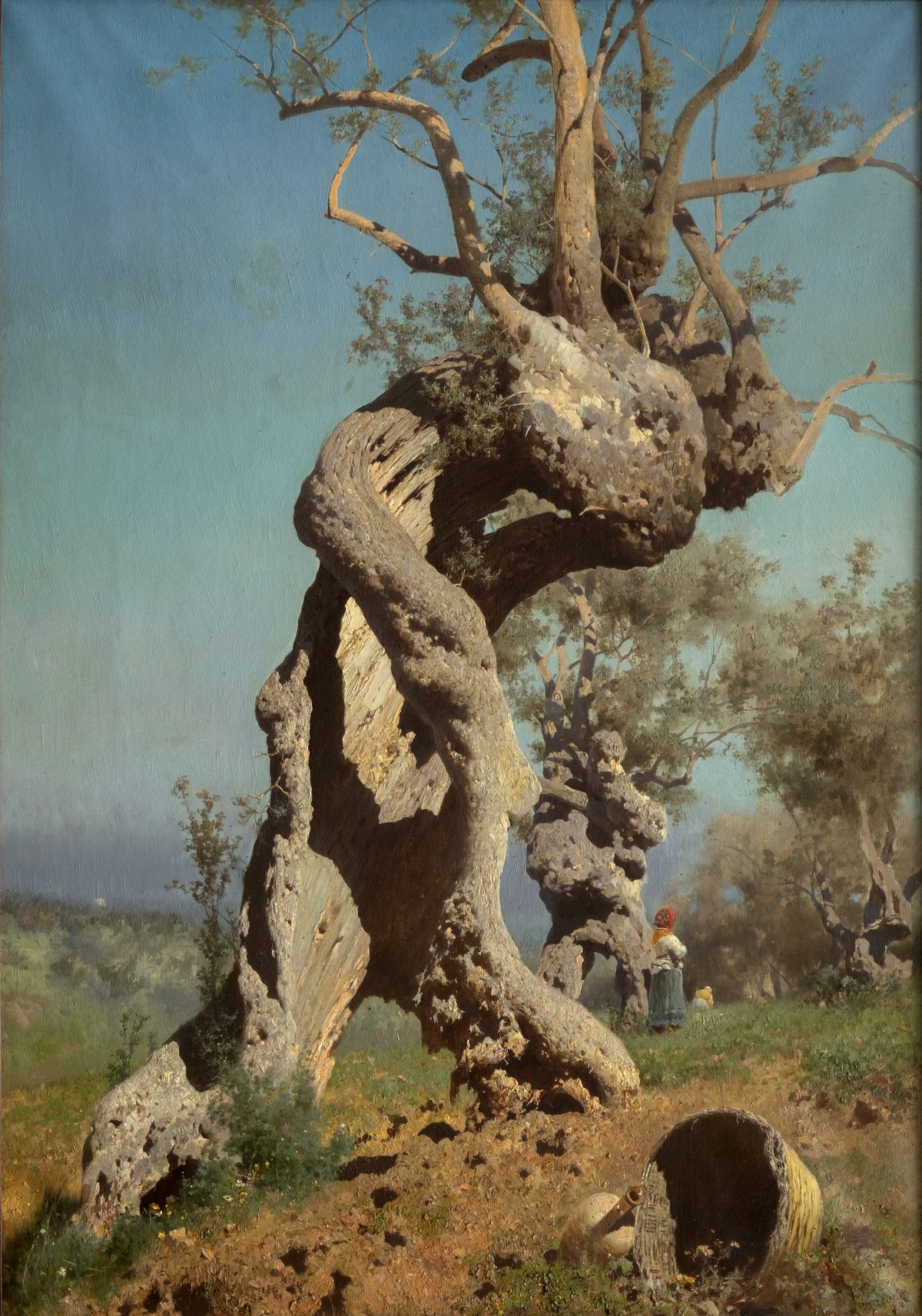 Francesco Lojacono, Ulivi saraceni, 1883