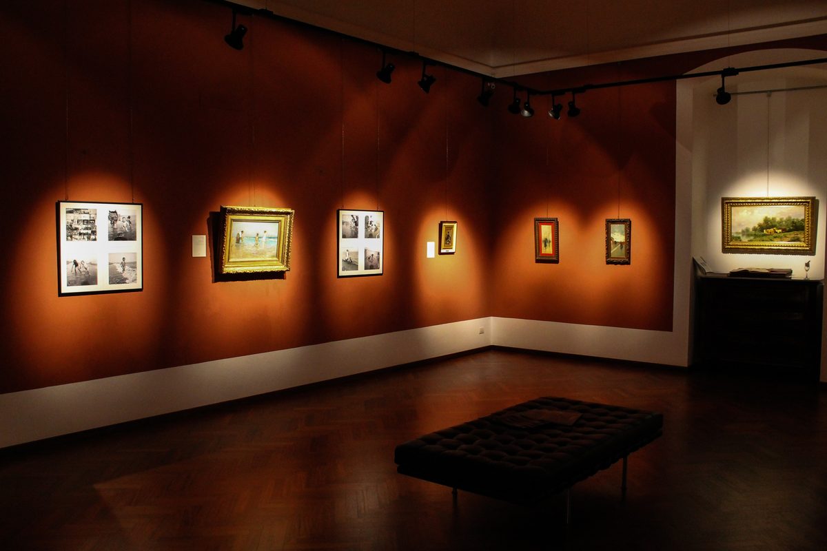 Una sala della Galleria Beatrice