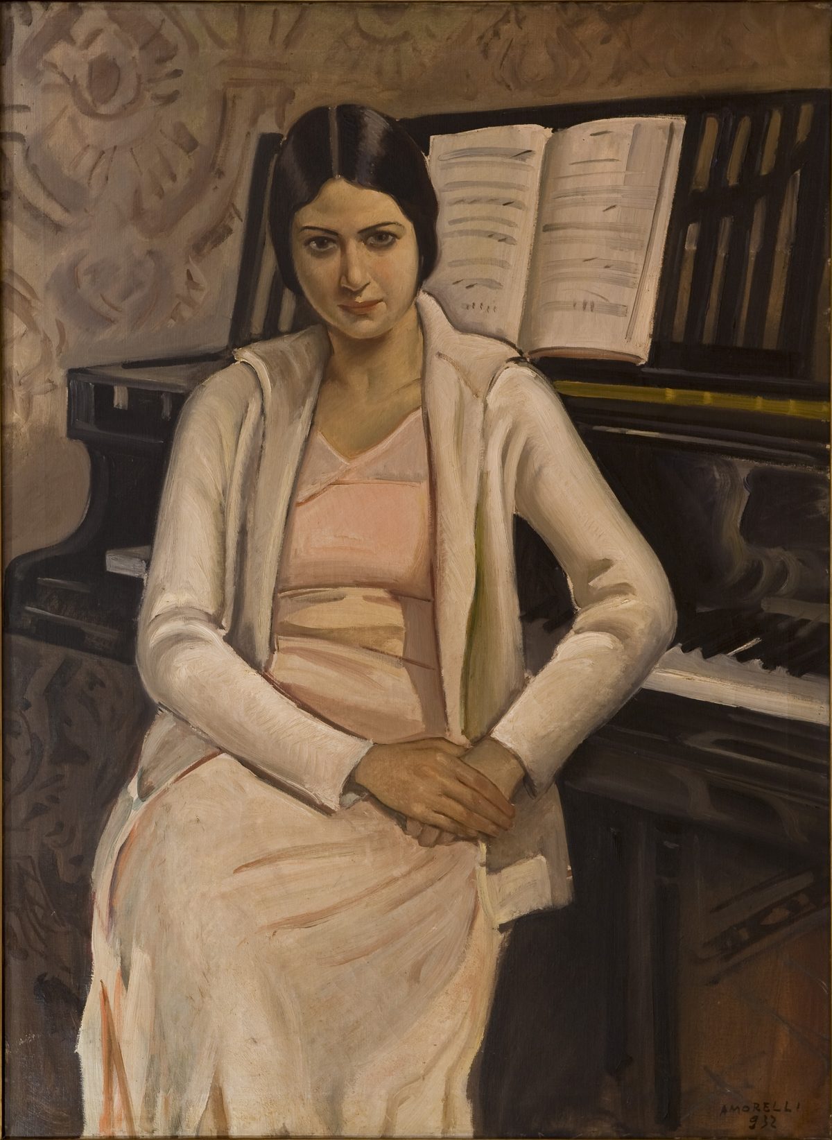 Alfonso Amorelli, Ritratto di pianista