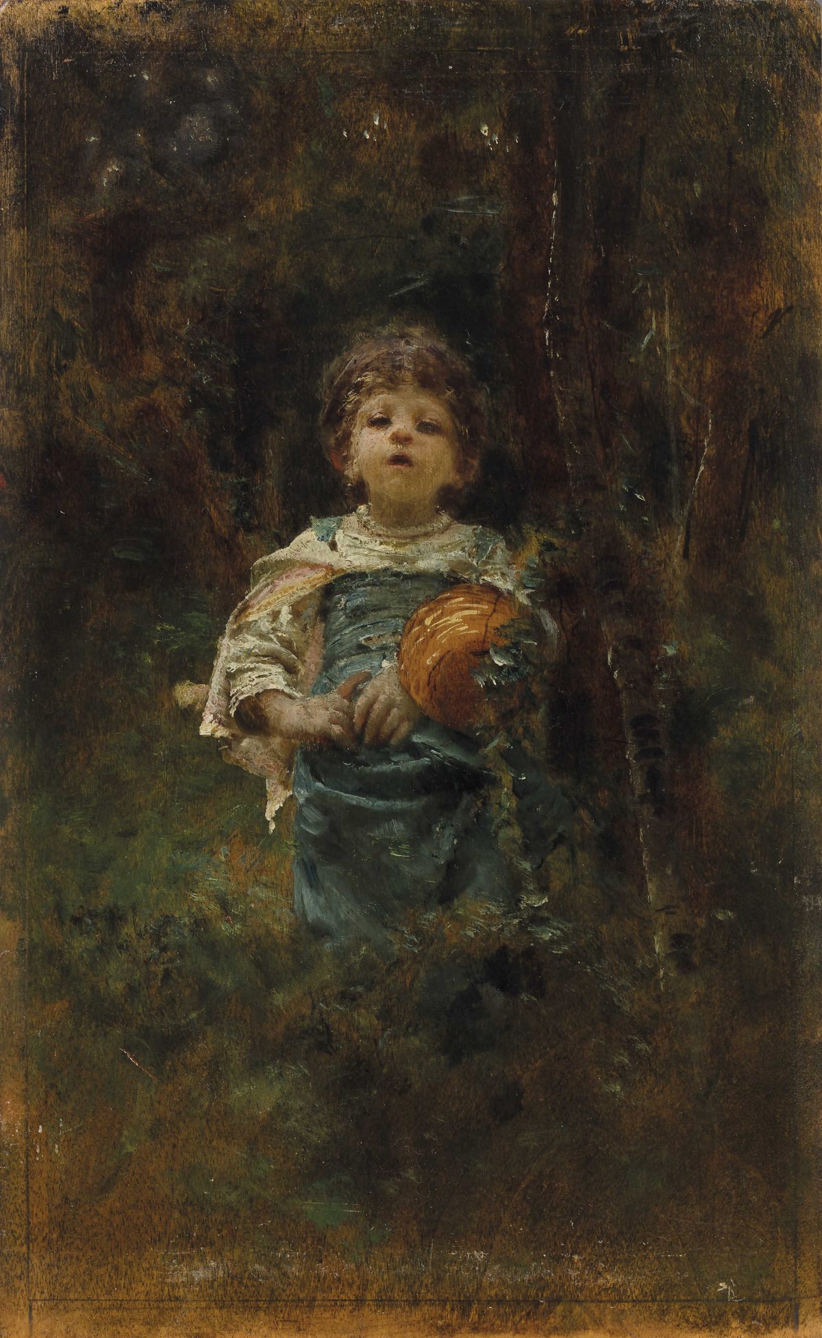 Francesco Paolo Michetti, Pastorella, 1872